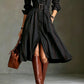 The Savoy Pinstripe Belted Shirt Dress from the Soft & Sophisticated at Lavishly Me