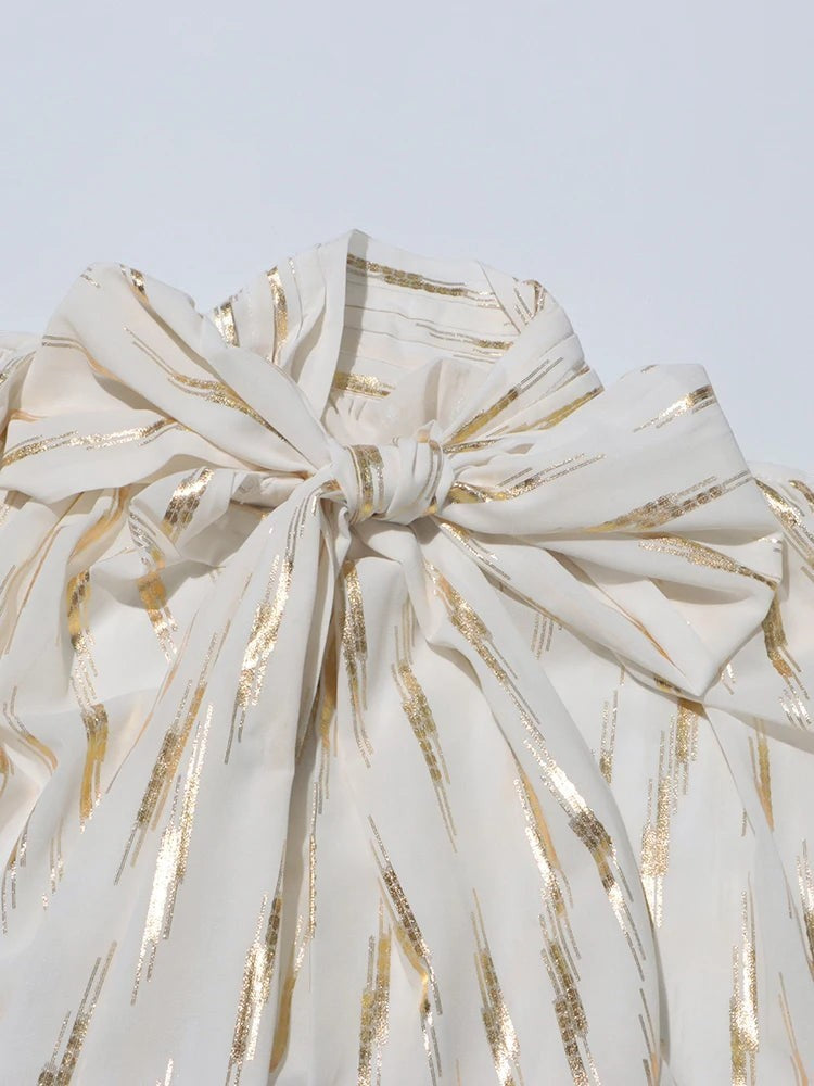 The Celeste Feather-Trim Blouse from the Soft & Sophisticated at Lavishly Me