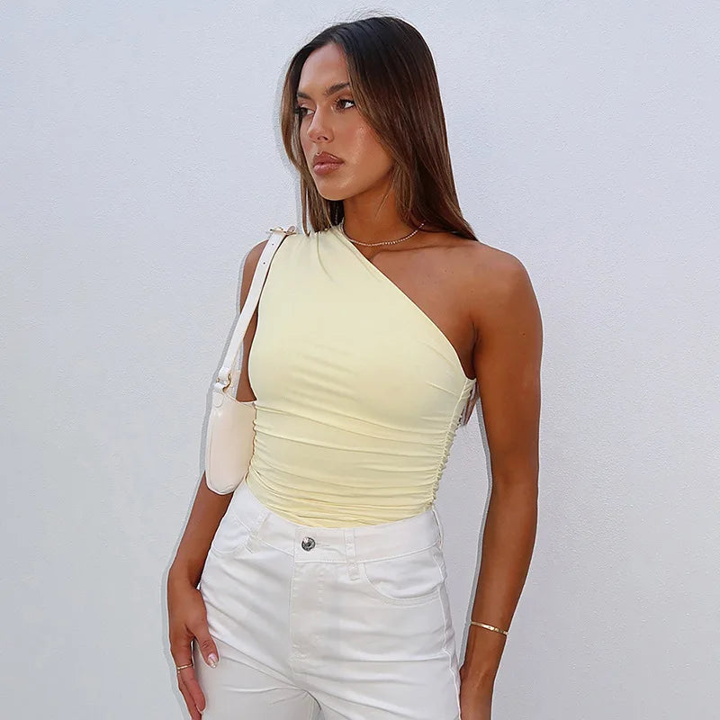 The Sienna One-Shoulder Tank