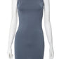 The Soho Wrap Mini Dress
