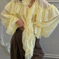 The Delphine Sheer Ruffle Blouse from the After Dark at Lavishly Me