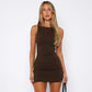 The Soho Wrap Mini Dress