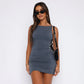 The Soho Wrap Mini Dress