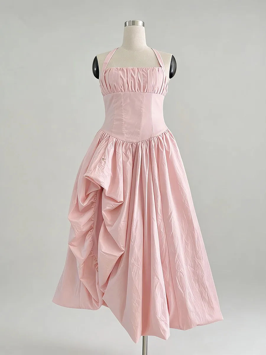 The Solana Halter Maxi Dress