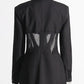 The Nocturne Mesh Blazer