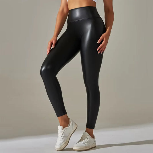The Noir Stretch Leather Pants from the After Dark at Lavishly Me