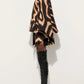 The Blaire Geometric Cape Jacket in PRINT | Lavishly Me