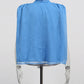 The Lucienne Lace-Up Blouse from the Soft & Sophisticated at Lavishly Me