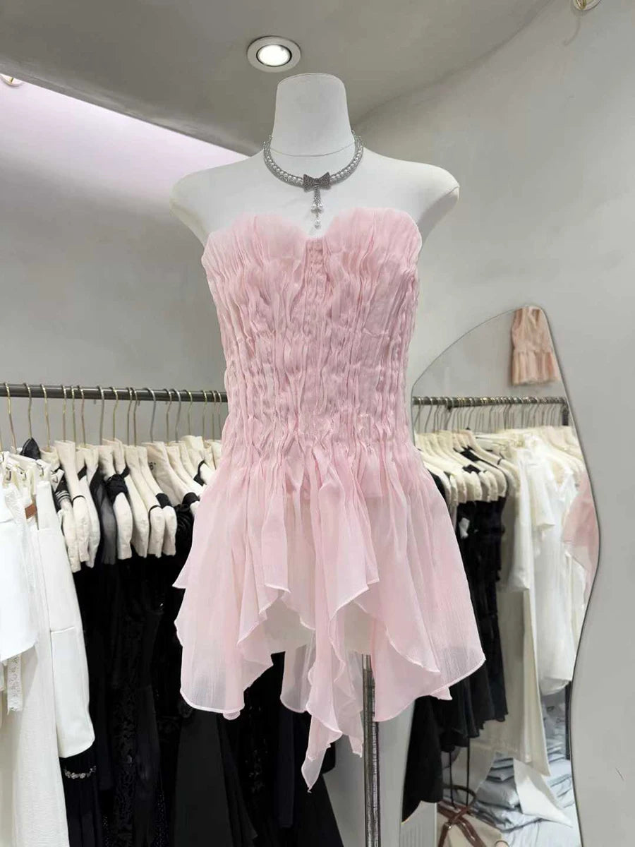 The Camille Sculpted Strapless Vest from the Boss Energy at Lavishly Me
