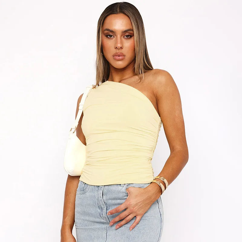 The Sienna One-Shoulder Tank