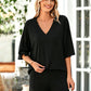 The Ease Short Lounge Set in black | Lavishly Me