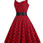 The Audrey Polka Dot Halter Dress from the Date Night Edit at Lavishly Me