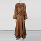 The Juliette Folded Lace-Up Dress