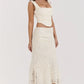 The Celestine Lace-Up Maxi Set