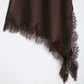 The Amélie Lace Satin Mini Dress