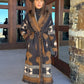 The Aspen Belted Fringe Cardigan in B S size sold out | Lavishly Me