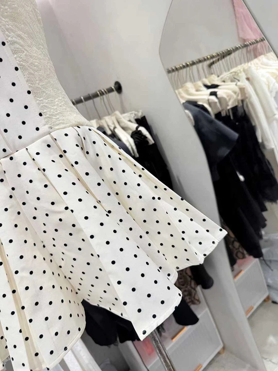 The Amalie Polka-Dot Dress