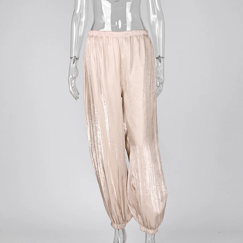 The Blush Pleated Balloon Trousers