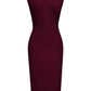 The Portia Square-Neck Sheath Dress from the Boss Energy at Lavishly Me