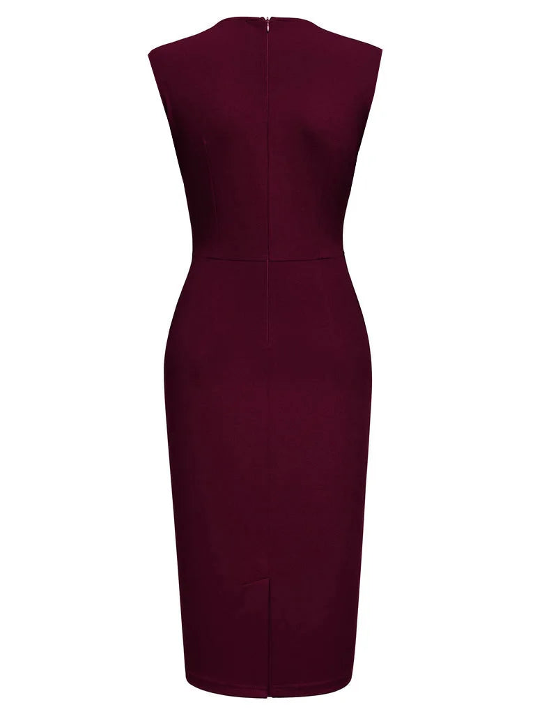 The Portia Square-Neck Sheath Dress from the Boss Energy at Lavishly Me