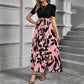 The Provence Floral Lace-Up Maxi Dress from the Boss Energy at Lavishly Me
