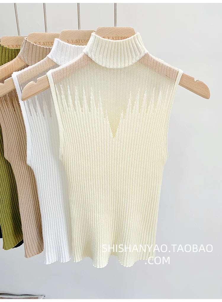 The Metro Mesh Knit Top