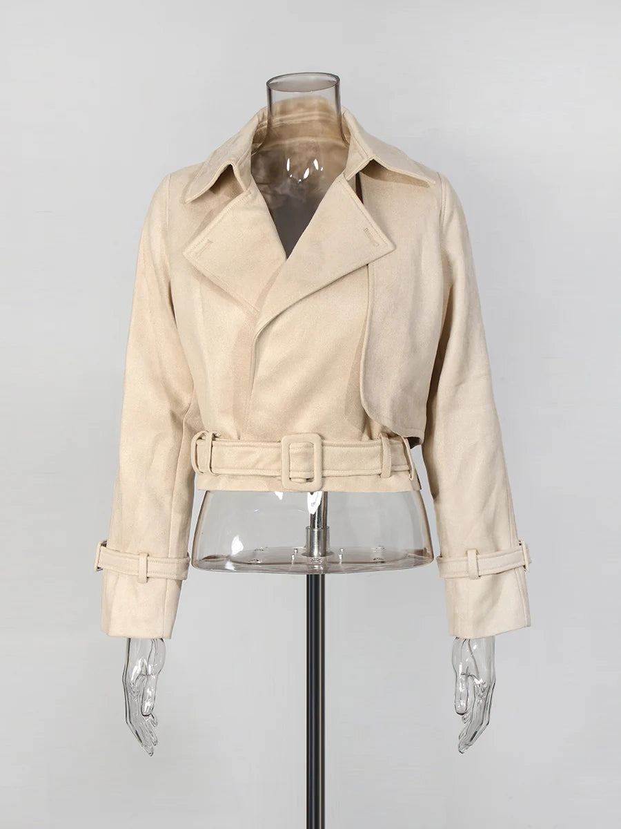 The Paloma Button,Lace-Up Statement Look
