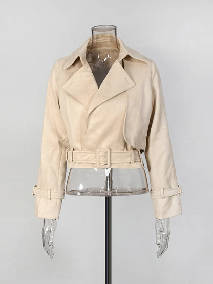The Paloma Button,Lace-Up Statement Look