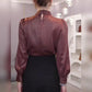 The Bellamy Long-Sleeve Blouse