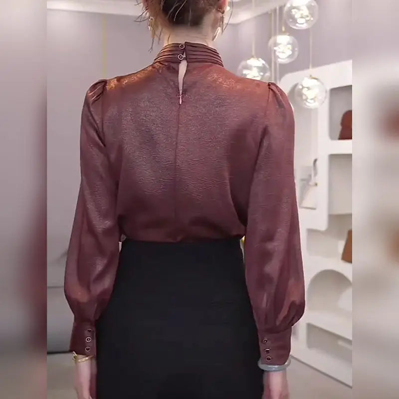 The Bellamy Long-Sleeve Blouse