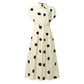 The Paloma Polka-Dot Shirt Dress in XL | Lavishly Me