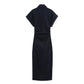 The Monroe Embroidered Denim Midi Dress from the Boss Energy at Lavishly Me