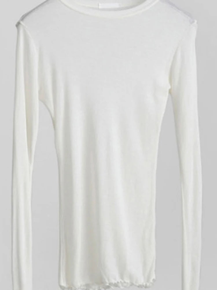 The Élan Sheer Long-Sleeve Tee from the After Dark at Lavishly Me