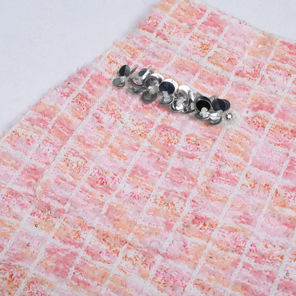 The Starlight Crystal Skirt Set