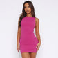 The Soho Wrap Mini Dress