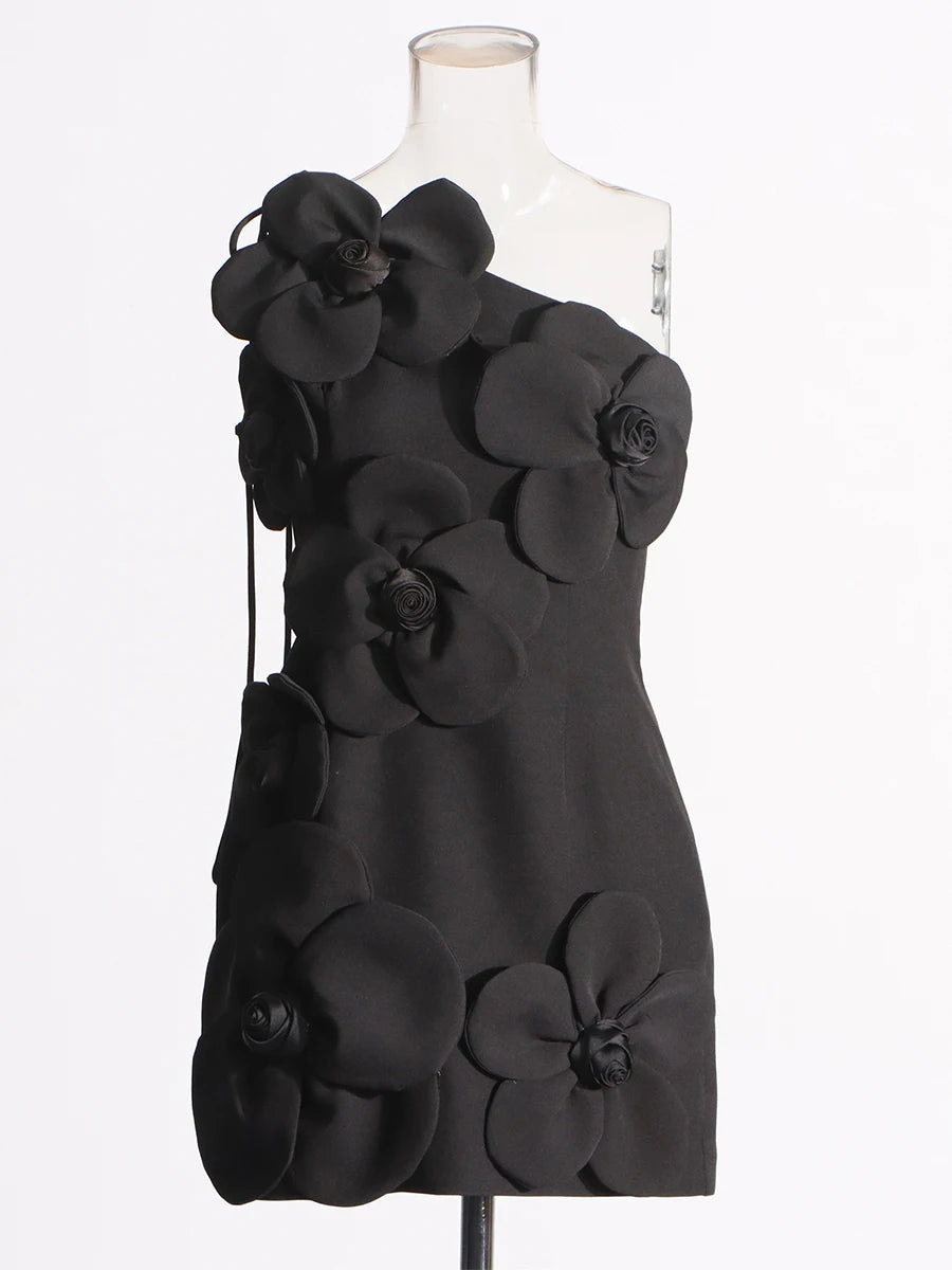 The Dominique Lace-Up Dress