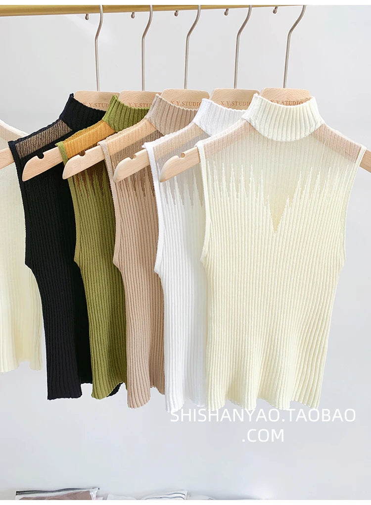 The Metro Mesh Knit Top