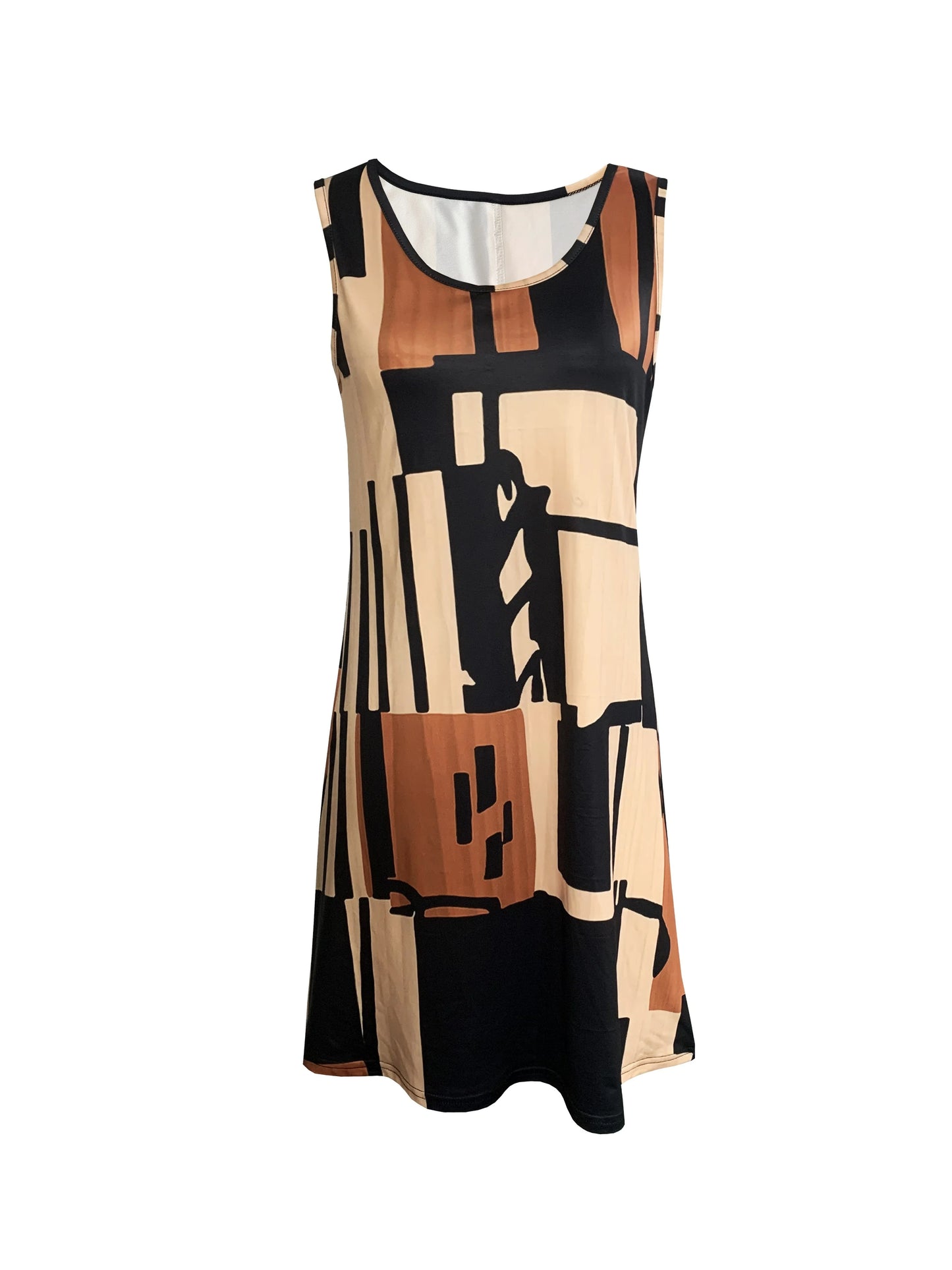 The Riviera Geo Midi Dress