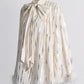 The Celeste Feather-Trim Blouse from the Soft & Sophisticated at Lavishly Me
