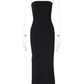 The Onyx Strapless Bodycon Maxi Dress | Lavishly Me