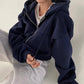 The Seoul Fleece-Lined Zip Hoodie from the Everyday Luxe at Lavishly Me