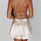 The Champagne Cowl-Neck Romper