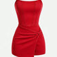 The Riviera Twist Denim Dress