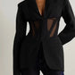The Nocturne Mesh Blazer