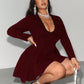 The Daria Lace Curve Dress in black | Lavishly Me