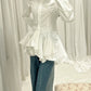 The Montclair Button-Front Tunic Blouse from the Soft & Sophisticated at Lavishly Me