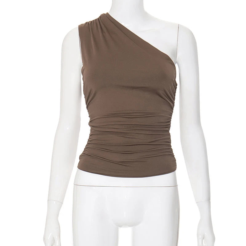 The Sienna One-Shoulder Tank