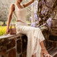 The Celestine Lace-Up Maxi Set