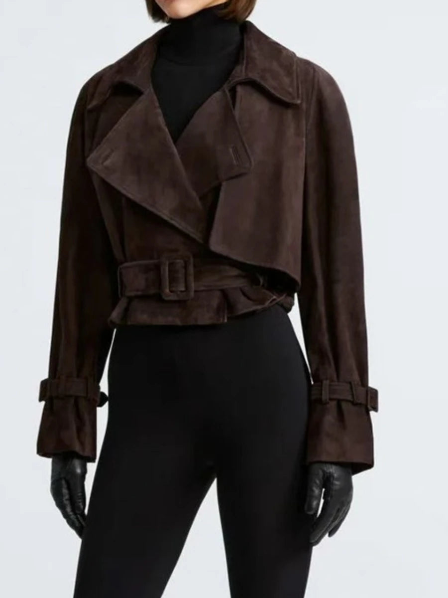 The Paloma Button,Lace-Up Statement Look