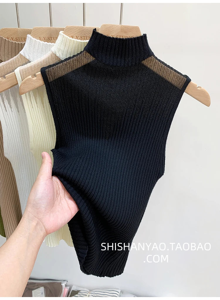The Metro Mesh Knit Top
